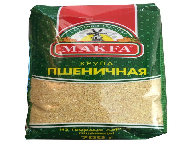 Крупа Makfa Пшеничная 700г - Lochin
