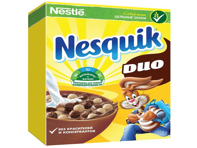 Сухой завтрак Nesquik (Несквик) – купить сухие завтраки на OZON по низкой цене