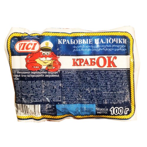 Крабовое мясо, палочки