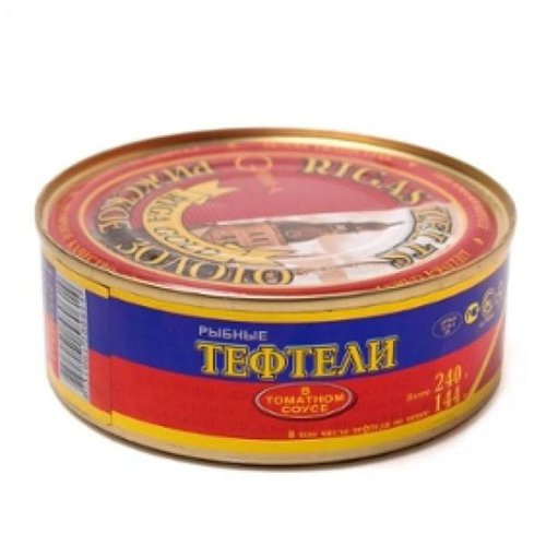 Рижское Золото Рыбное Тефтели 240гр - Lochin