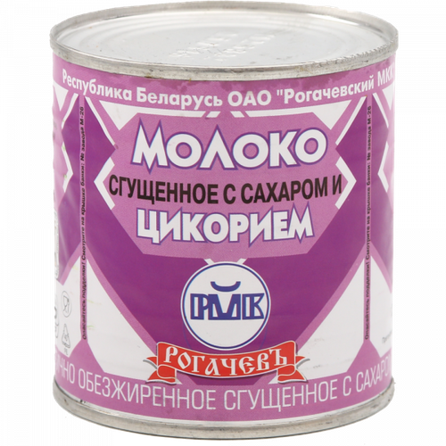 Молоко Рогачевъ сгущенное сгущенное молоко с цикорием 7 %, 380 г - Lochin